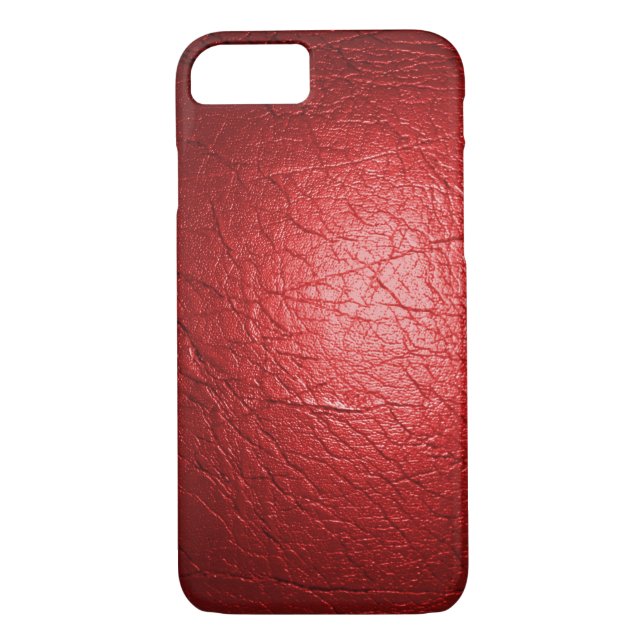 Coques Case-Mate iPhone Rouge Faux (Dos)
