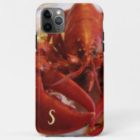 Rouge Homard Fruits de mer Crustacean iPhone / coq