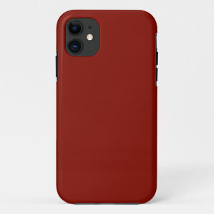 Coque Case-Mate Pour iPhone Rouge indien solide