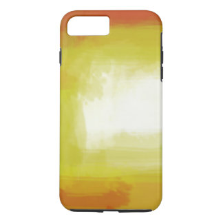 Coque iPhone 8 Plus/7 Plus Rouge jaune Blanc coloré Abstrait