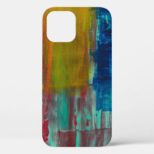 Case-Mate iPhone CASE ROUGE JAUNE BLEU ET BLANC PEINTURE ABSTRAITE