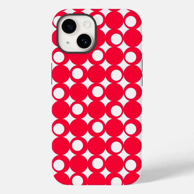 Coques Case-Mate iPhone Rouge Mod Ball Design @ Emporio Moffa (Verso)
