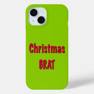 Coque Case-Mate iPhone Rouge Noël Et Vert Bras