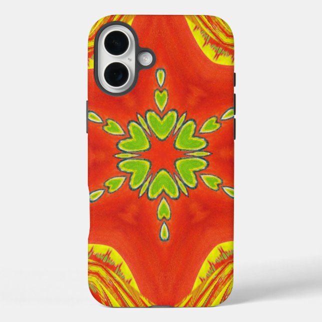 Coques Case-Mate iPhone Rouge or Africain Couleurs traditionnelles (Verso)