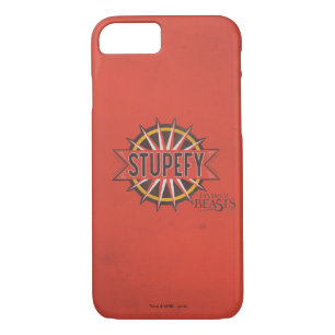 Coque Case-Mate Pour iPhone Rouge & Or Stupefy Spell Graphic