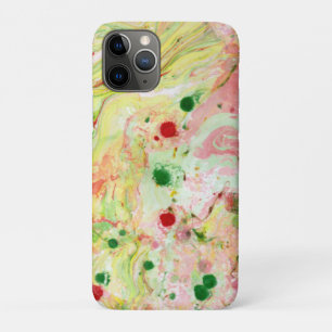 Case-Mate iPhone Case Rouge rose Jaune Vert moderne Modèle Abstrait