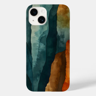 Coque Case-Mate iPhone Rouille et Turquoise