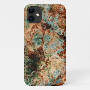 Case-Mate iPhone Case Rouille naturelle et pierre turquoise