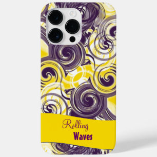 Coque Case-Mate iPhone Rouleau Abstrait pourpre