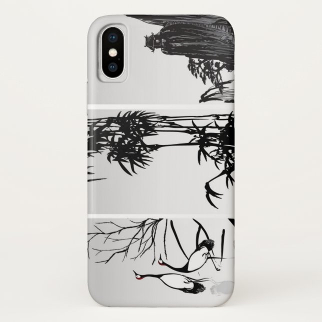 Coques Case-Mate iPhone Rouleau oriental vertical (Dos)