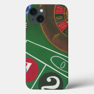 Coque Case-Mate iPhone Roulette Table avec puces et roue