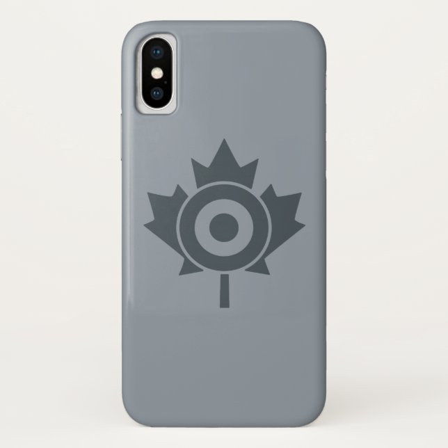 Coques Case-Mate iPhone Roundel Mod de feuille d'érable canadienne (Dos)