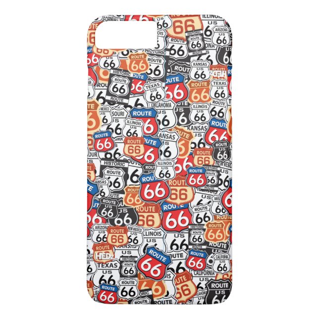 Coques Case-Mate iPhone Route 66 Signes routiers (Dos)