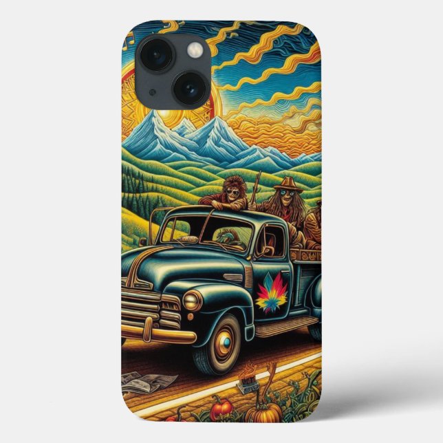Coques Case-Mate iPhone Route de l'art populaire (Verso)