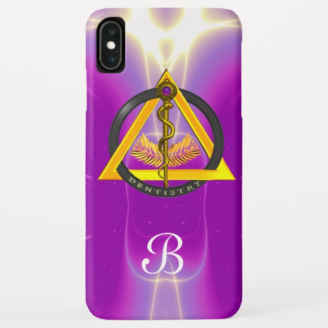 COQUES Case-Mate iPhone ROUTE DU MONOGRAMME DENTISTE ASCLEPIUS (Dos)