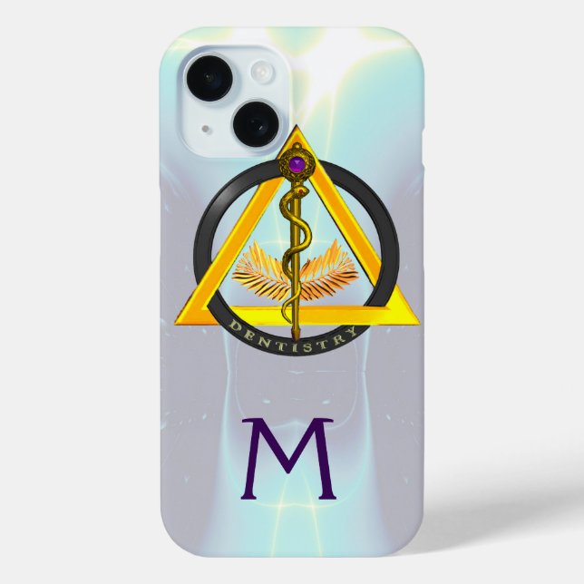 COQUES Case-Mate iPhone ROUTE DU MONOGRAMME DENTISTE ASCLEPIUS (Verso)