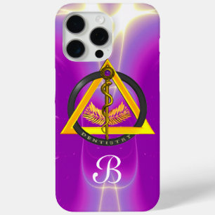 COQUE iPhone 15 PRO MAX ROUTE DU MONOGRAMME DENTISTE ASCLEPIUS
