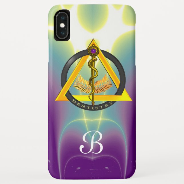 COQUES Case-Mate iPhone ROUTE DU MONOGRAMME DENTISTE ASCLEPIUS (Dos)
