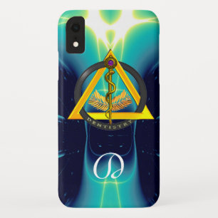 Case-Mate iPhone CASE ROUTE DU MONOGRAMME DENTISTE ASCLEPIUS