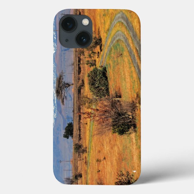 Coques Case-Mate iPhone Route et chaîne de la cathédrale enneigée, Champag (Verso)