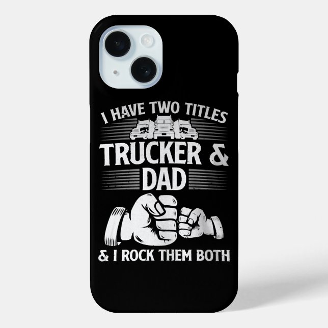 Coques Case-Mate iPhone Routier et Papa (Verso)