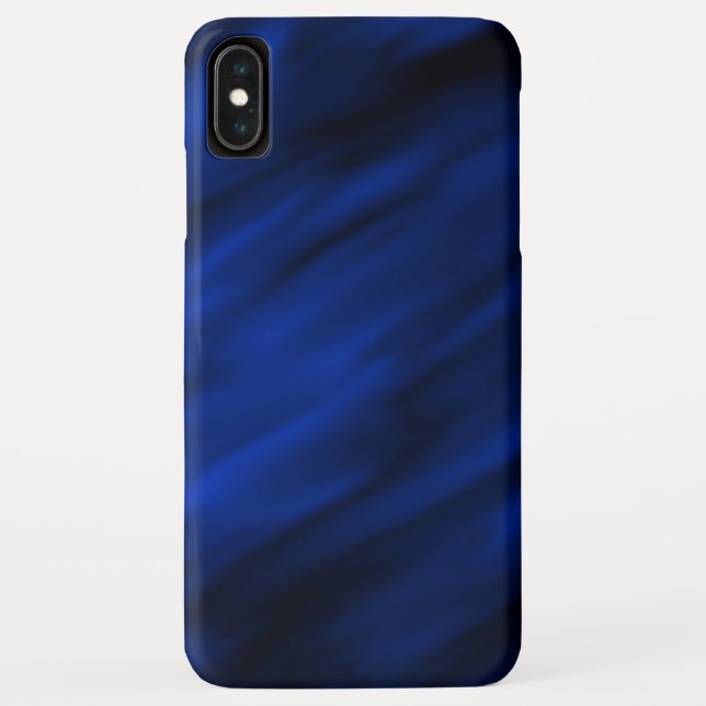 Coques Case-Mate iPhone Royal Blue & Black Abstrait | Zazzle_Growshop. (Dos)