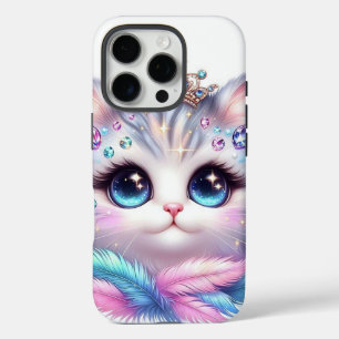 Coque iPhone 16 Pro Royal cute cat