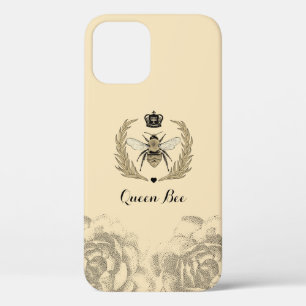 Case-Mate iPhone Case Royal Queen Bee Laurel Wreath Vintage crème floral