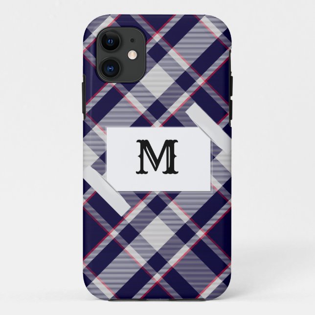 Coques Case-Mate iPhone Royal Stewart Tartan  (Dos)