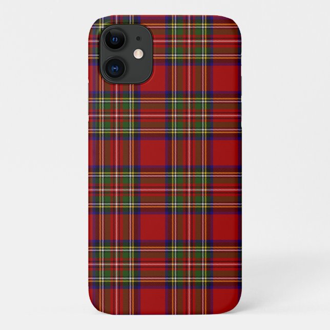 Coques Case-Mate iPhone Royal Stewart Tartan Plaid Scottish Motif (Dos)