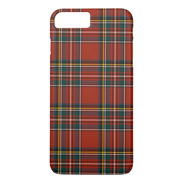 Coques Case-Mate iPhone Royal Stewart Tartan Red Plaid Motif (Dos)