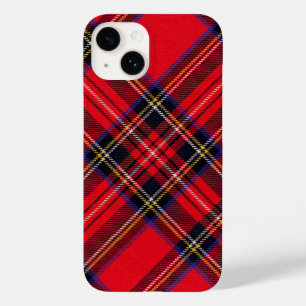 Coque Case-Mate iPhone Royal Stewart tartan rouge noir plaid
