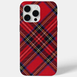 Coque Case-Mate iPhone Royal Stewart tartan rouge noir plaid