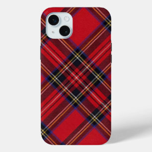 Coque Case-Mate iPhone Royal Stewart tartan rouge noir plaid