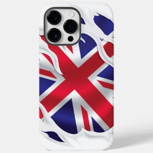 Coque Case-Mate iPhone Royaume-Uni sous le drapeau de la peau