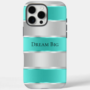 Coque iPhone 16 Pro Max Ruban à menthe chic Glam