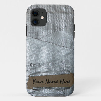 Coques Pour iPhone Ruban adhésif et étiquette déchirée de carton