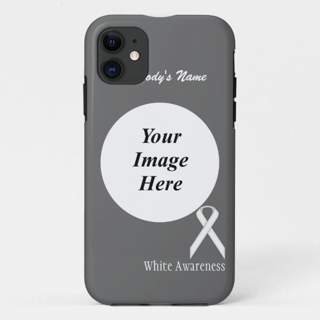 Coques Case-Mate iPhone Ruban blanc standard par Kenneth Yoncich (Dos)
