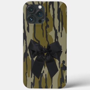 Case-Mate iPhone Case Ruban Camo Cute Bow Bottomland pour Femmes et Fill