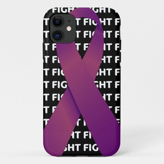 Coques Case-Mate iPhone Ruban cancer pancréatique (Dos)