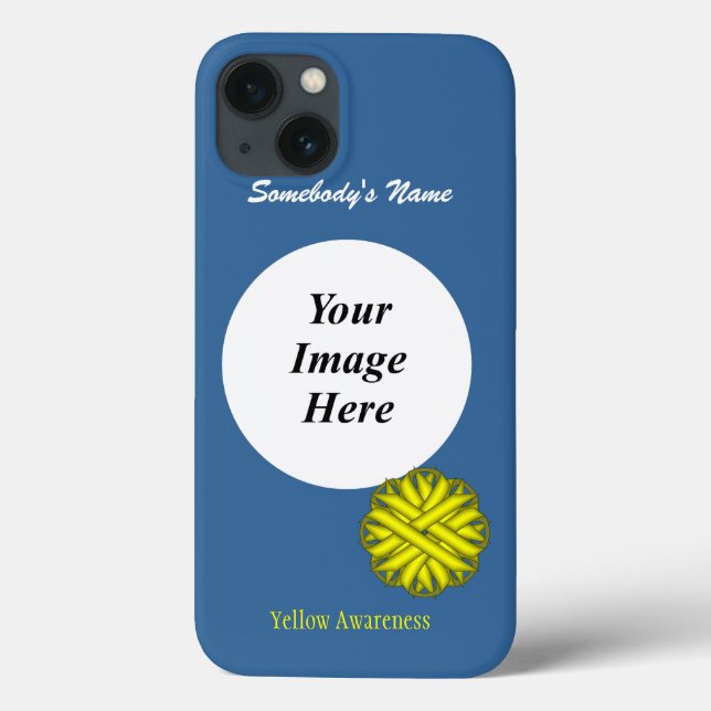 Coques Case-Mate iPhone Ruban de fleurs jaunes Tmpl par Kenneth Yoncich (Verso)