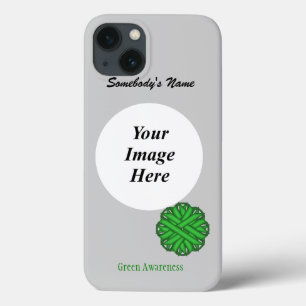 Coques Pour iPhone Ruban de fleurs vertes Tmpl par Kenneth Yoncich