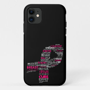Coque Case-Mate iPhone Ruban inspiré de conscience de cancer du sein