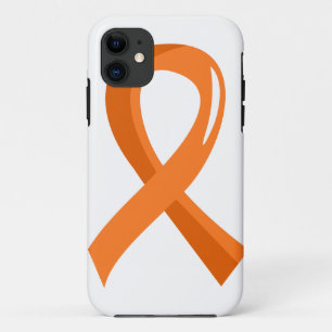 Coque Case-Mate iPhone Ruban orange 3 de leucémie