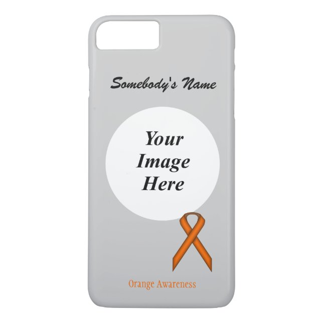 Coques Case-Mate iPhone Ruban orange standard Tmpl par Kenneth Yoncich (Dos)