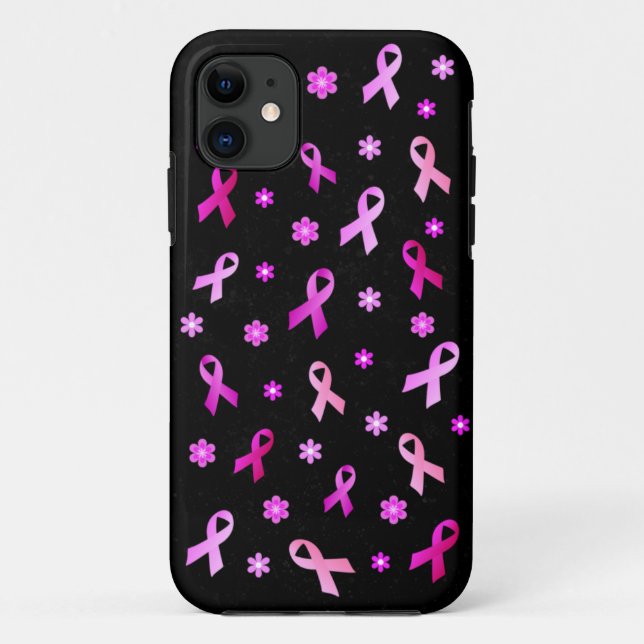 Coques Case-Mate iPhone Ruban rose (Dos)