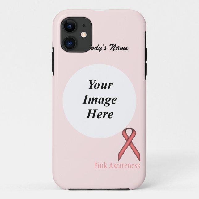 Coques Case-Mate iPhone Ruban rose standard par Kenneth Yoncich (Dos)