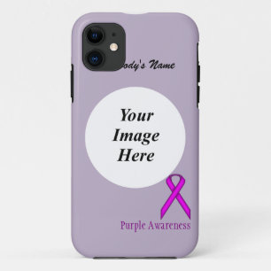 Coques Pour iPhone Ruban standard violet par Kenneth Yoncich