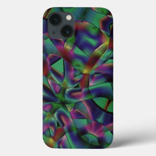 Case-Mate iPhone Case Rubans entrelacés de couleurs sombres