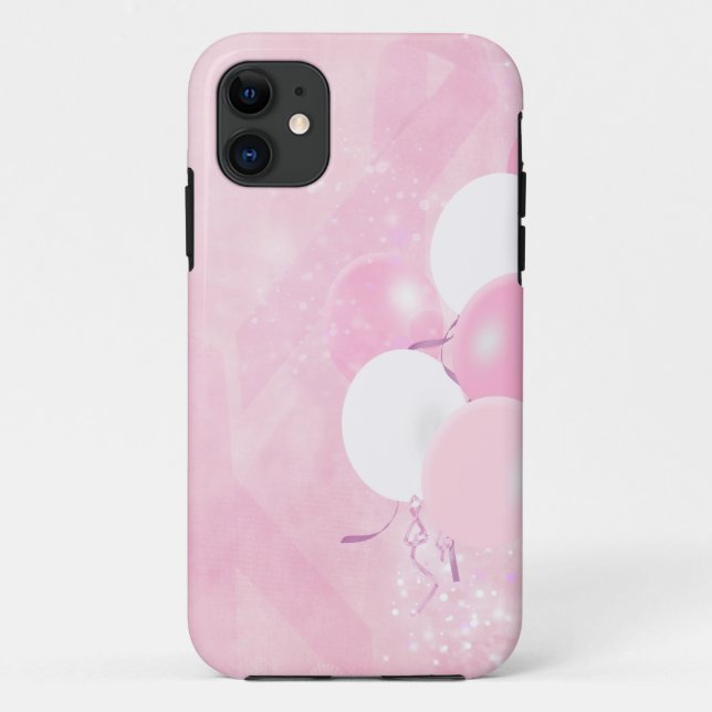 Coques Case-Mate iPhone Rubans roses (Dos)